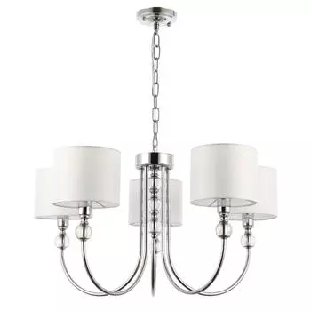 Подвесная люстра evoluce linna sle111103-05 (evoluce) белый 500 см.