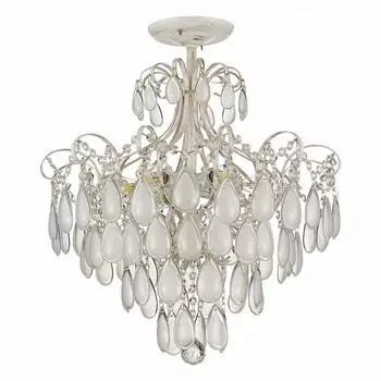 Подвесная люстра evoluce magonza sle160302-06 (evoluce) белый 750 см.