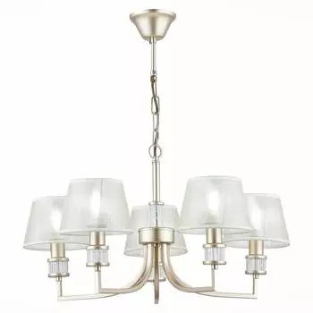 Подвесная люстра evoluce manila sle107503-05 (evoluce) бежевый 740 см.