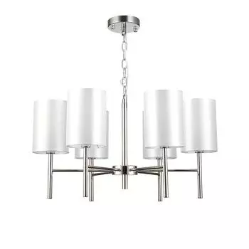 Подвесная люстра evoluce noia sle107303-06 (evoluce) белый 340 см.