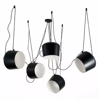 Подвесная люстра evoluce trieste sle120643-05 (evoluce) черный 2000x2800 см.