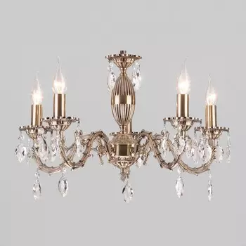 Подвесная люстра favola (eurosvet) бронзовый 83 см.