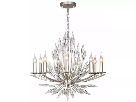 Подвесная люстра feerie (favourite) серебристый 165 см.