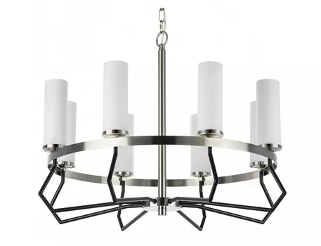 Подвесная люстра flume (lightstar) белый 65 см.