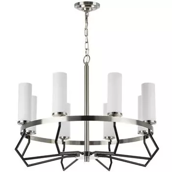 Подвесная люстра flume (lightstar) белый 65 см.