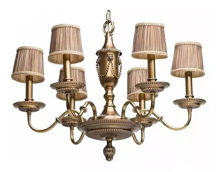 Подвесная люстра габриэль (chiaro) коричневый 180 см.