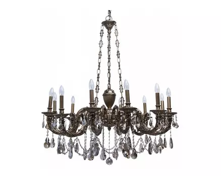 Подвесная люстра габриэль (chiaro) коричневый 240 см.