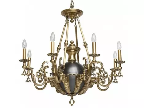 Подвесная люстра габриэль (chiaro) золотой 185.0 см.