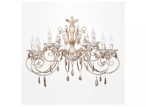 Подвесная люстра galatea (eurosvet) прозрачный 126 см.