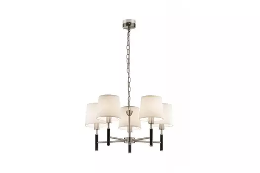 Подвесная люстра glen (odeon light) белый 49 см.