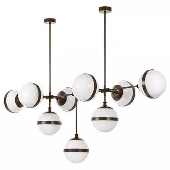 Подвесная люстра globo (lightstar) белый 172x122 см.