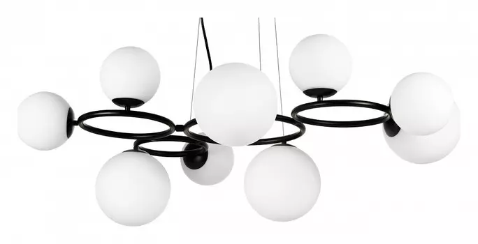 Подвесная люстра globo (lightstar) черный 110x150x75 см.