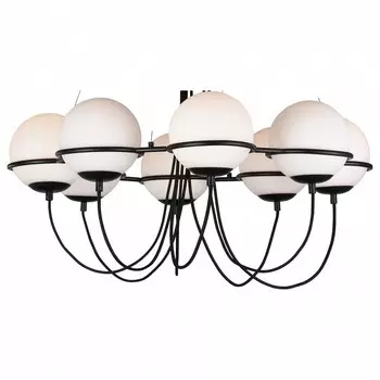 Подвесная люстра globo (lightstar) черный 180 см.