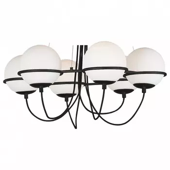 Подвесная люстра globo (lightstar) черный 180 см.