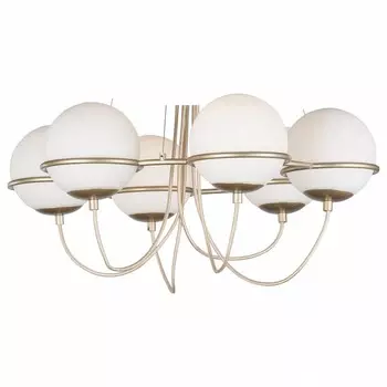 Подвесная люстра globo (lightstar) золотой 180 см.