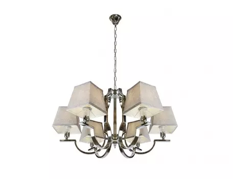Подвесная люстра hilton (ilamp) серый 76x51 см.