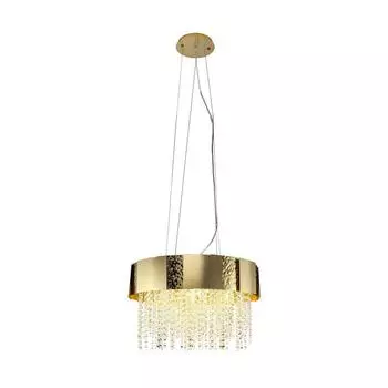 Подвесная люстра hiper gloria h165-0 (hiper) золотой 1500 см.