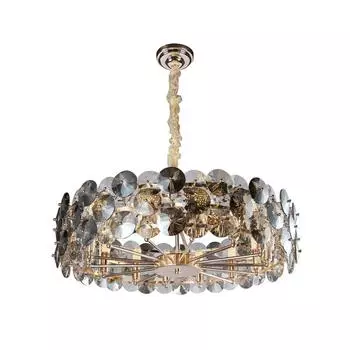 Подвесная люстра hiper judy h165-2 (hiper) серый 1500 см.