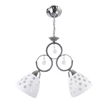 Подвесная люстра hiper modern h135-2 (hiper) белый 420x610 см.