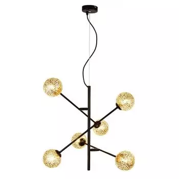 Подвесная люстра hiper sun h819-0 (hiper) золотой 610x1200 см.