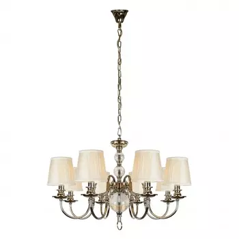 Подвесная люстра ilamp armonia никель (ilamp) серебристый 60 см.