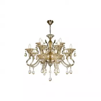 Подвесная люстра ilamp asia (ilamp) бронзовый 90 см.