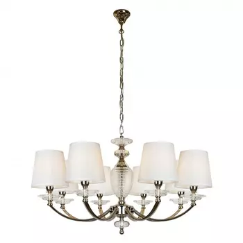 Подвесная люстра ilamp hilarious (ilamp) серебристый 60 см.