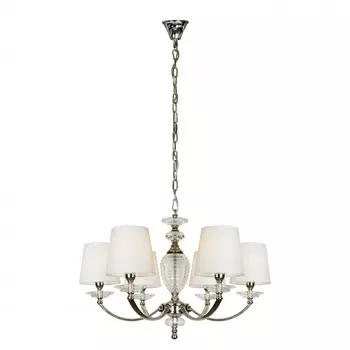 Подвесная люстра ilamp hilarious (ilamp) серебристый 62 см.