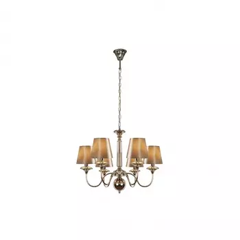 Подвесная люстра ilamp rolling (ilamp) коричневый