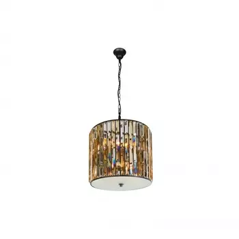 Подвесная люстра ilamp royal (ilamp) черный 62 см.