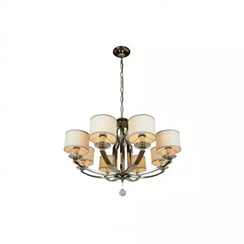 Подвесная люстра ilamp urban (ilamp) серебристый 77 см.