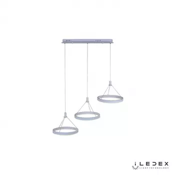 Подвесная люстра iledex libra (iledex) белый 80x111x30 см.