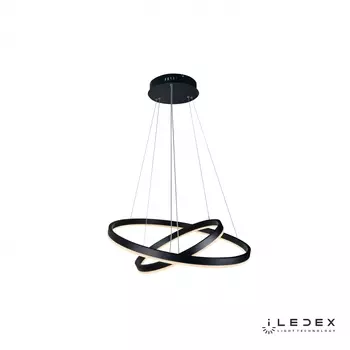 Подвесная люстра iledex orion (iledex) белый 110 см.