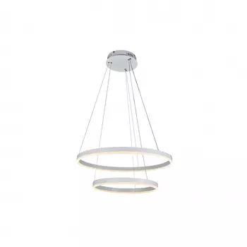 Подвесная люстра iledex orion (iledex) белый 25 см.