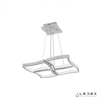 Подвесная люстра iledex roomy (iledex) белый 56x100x56 см.