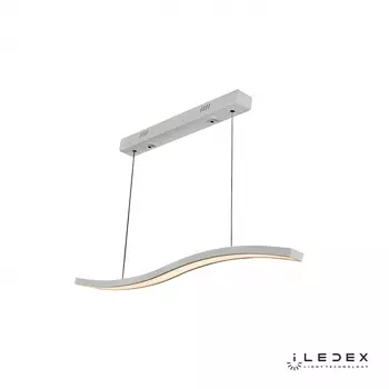 Подвесная люстра iledex umbra (iledex) белый 100x120x6 см.