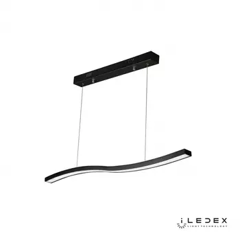Подвесная люстра iledex umbra (iledex) черный 100x120x6 см.