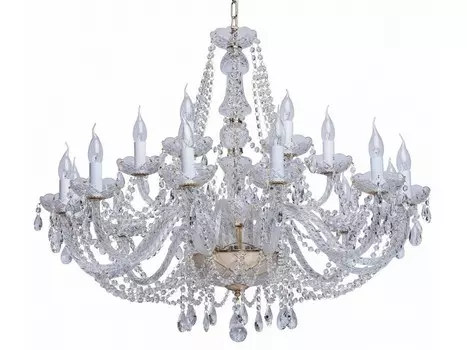 Подвесная люстра каролина (mw-light) прозрачный 125 см.