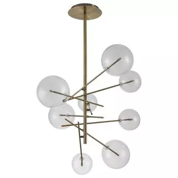 Подвесная люстра kink light джета 07517-8,20 (kink light) бронзовый 1150 см.