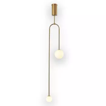 Подвесная люстра kink light ирэн 09488-2,20 (kink light) бронзовый 1330 см.