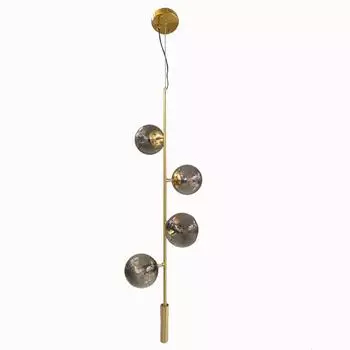 Подвесная люстра kink light ирда 07622-4a,20 (kink light) бронзовый 1200 см.