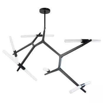 Подвесная люстра kink light никс 07531-10,19 (kink light) белый 1070x930 см.