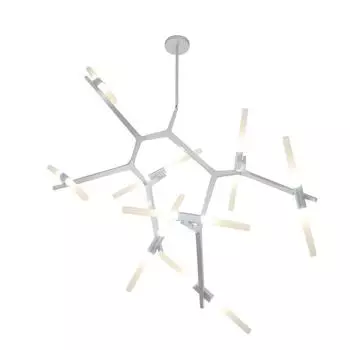 Подвесная люстра kink light никс 07531-16,16 (kink light) белый 1600x1100 см.