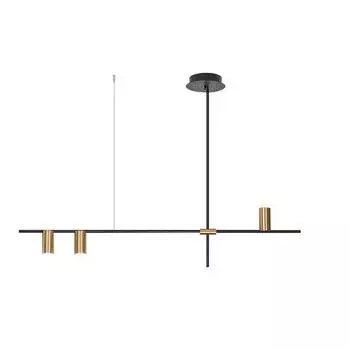 Подвесная люстра kink light рия 07621-3,20 (kink light) черный 1250x720 см.