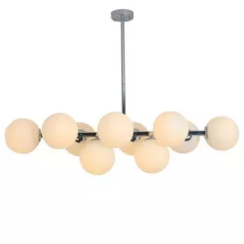 Подвесная люстра kink light сида 07508-10a,02 (kink light) белый 980x750 см.