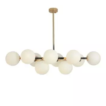 Подвесная люстра kink light сида 07508-10a,33 (kink light) белый 980x750 см.