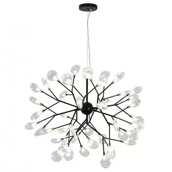 Подвесная люстра kink light ветта 07521-45,19(21) (kink light) черный 1820 см.