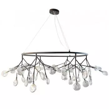 Подвесная люстра kink light ветта 07521-54a,19(21) (kink light) черный 1600 см.