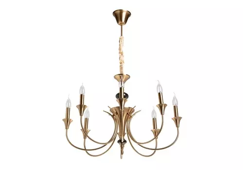 Подвесная люстра консуэлло (mw-light) золотой 69 см.