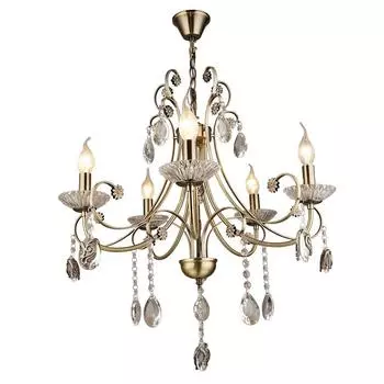 Подвесная люстра лестари (wedo light) бронзовый 65 см.